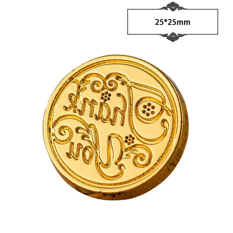 Christmas Wax Seal Stamps Sealing Wax Vintage Sello Candy Retro Envelopes Sealing Stamp Head Wedding Invitations Cards ZT0109