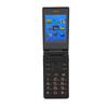 Flip Phone 3in Screen Senior Phone Dual Standby Big Button Flashlight Loud Speaker 5900mAh Battery