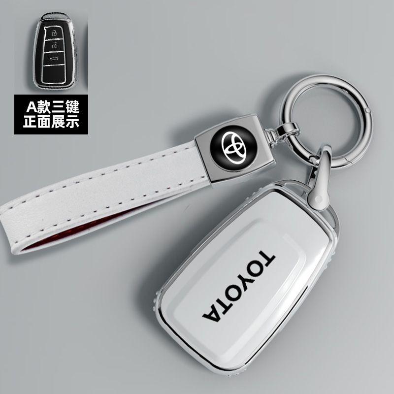 Car Key Case Protection Soft TPU Key Shell Cover For Toyota Prius Camry Corolla C-HR CHR RAV4 Prado 2018 2022 Auto Accessories