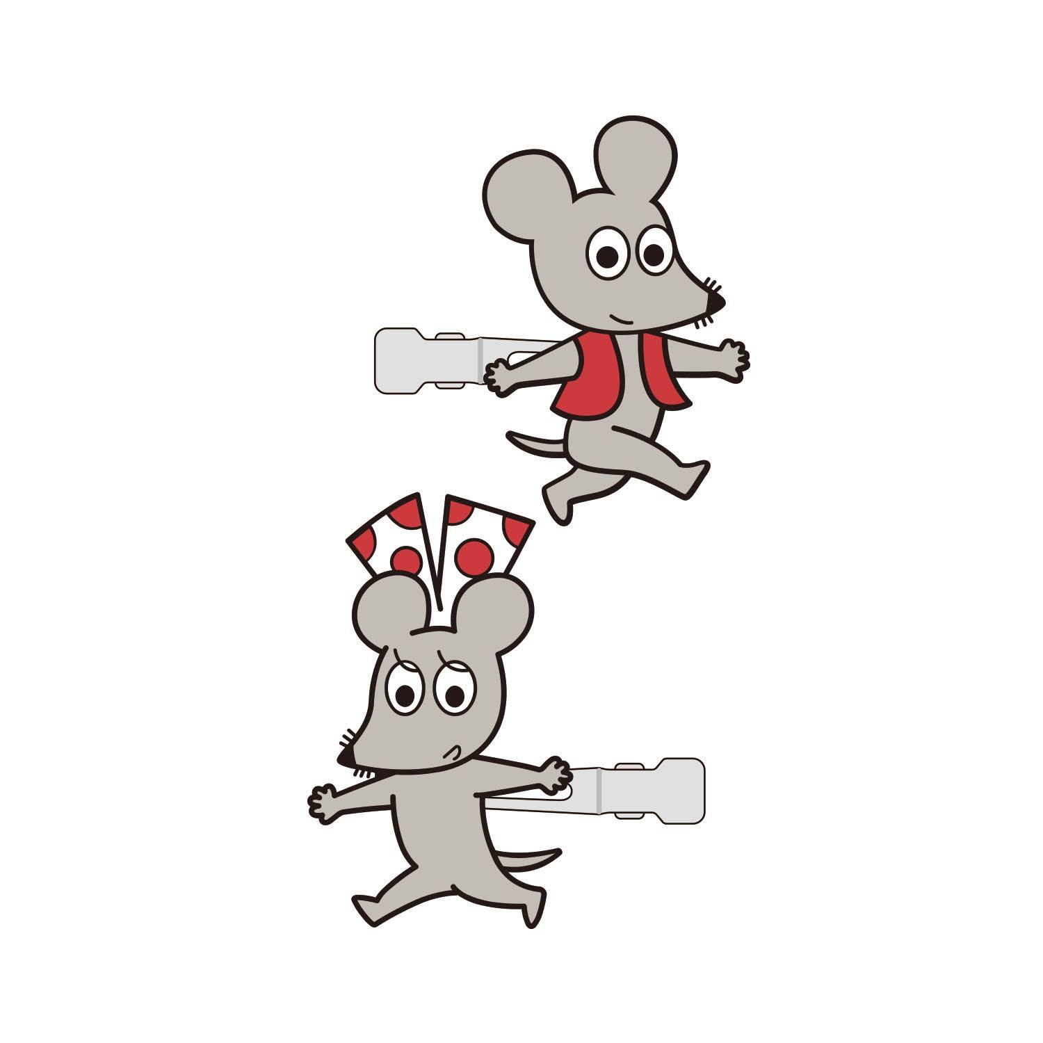 

Toshin Pack жилет челка клип и все Mouse-kun (Незуми-кун, тело Неми-тян) NC-HP002