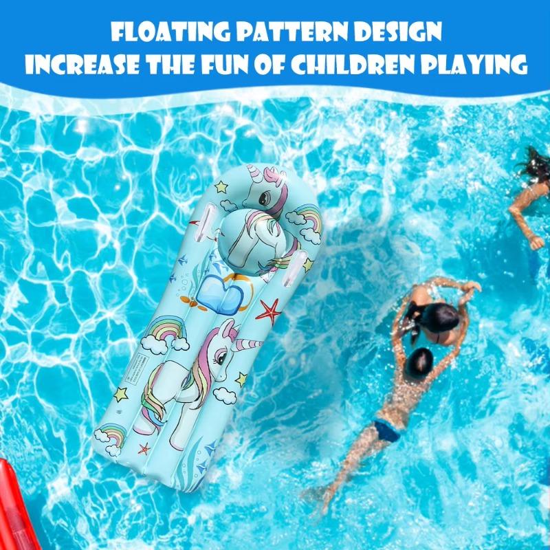Children Water Toys Float Recliner Mats Portable Summer Pool Beach Inflatable Air Mattress PVC Durable Swimming Accessories