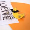 Halloween Themed Playful Hair Clips With Festive Pumpkin And Cat Designs For Fun Childrens