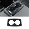 Carbon Fiber Rear Water Cup Holder Frame Cover Trim For BMW X1 2023 2024 2025