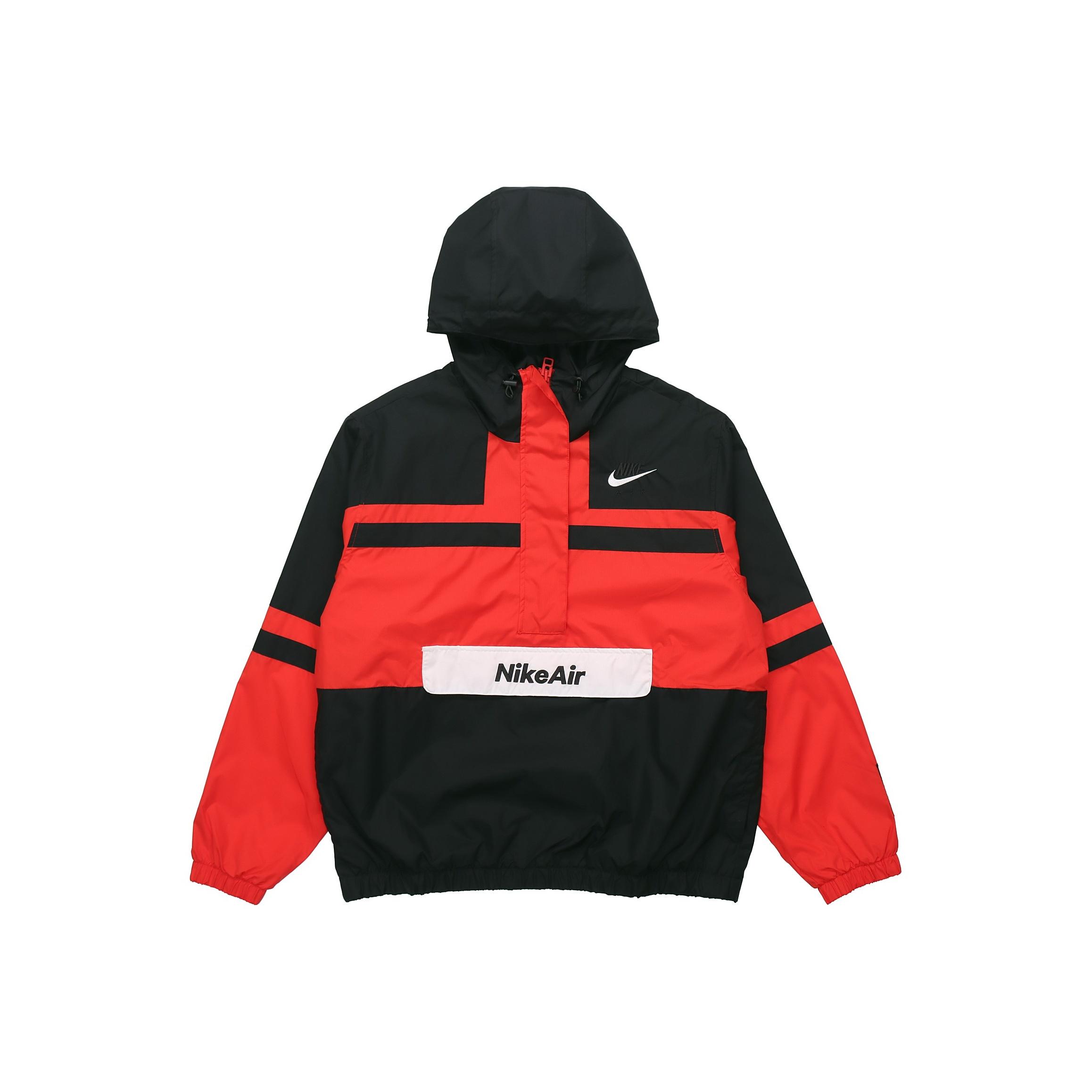 

Мужская тканая куртка Nike Air с полумолнией на молнии, красная CJ4835-657 L