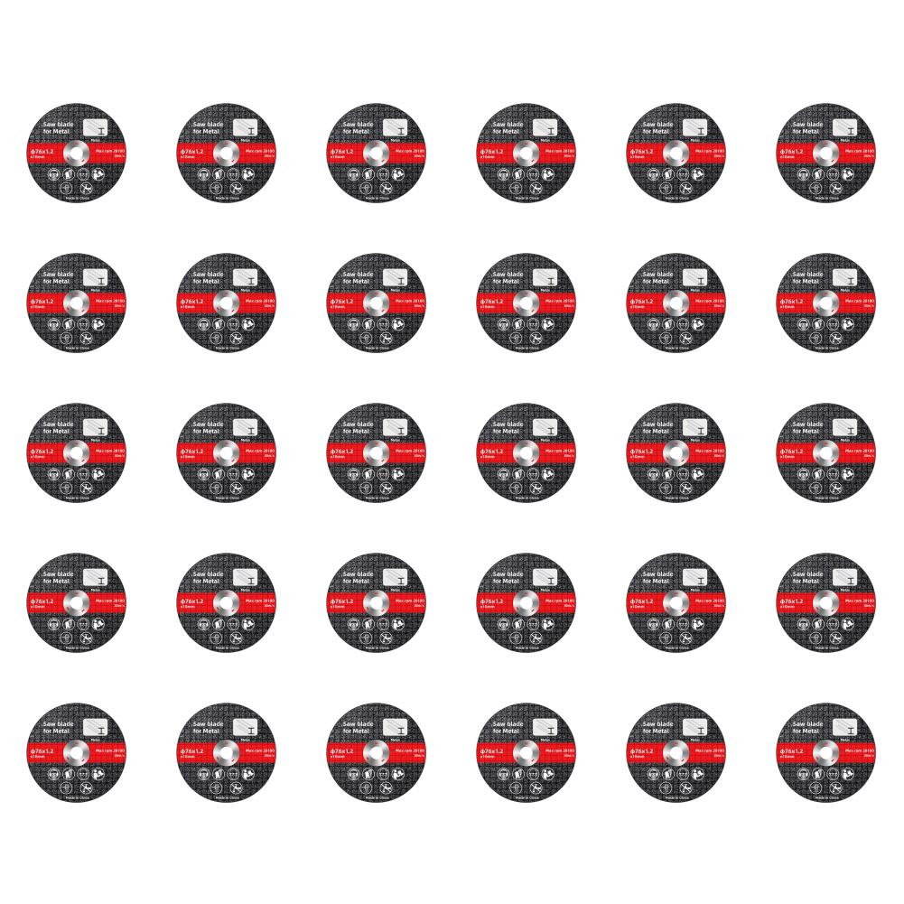 1-50PCS 76mm Metal Cutting Discs Sanding Grinding Wheels Blades Discs For Electric Angle Grinder Accessories Metal Cutter Tools