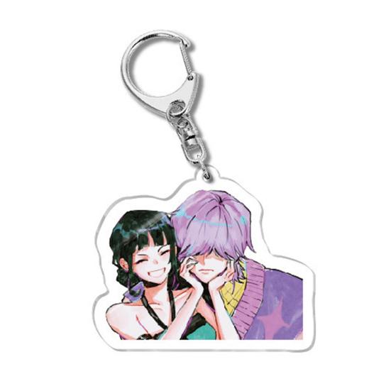 Korean Pop Cartoon Charm Acrylic Anime Character Boy Tiger Keychain Charm Cute Bag Backpack Charm Collectible Gift for Fans