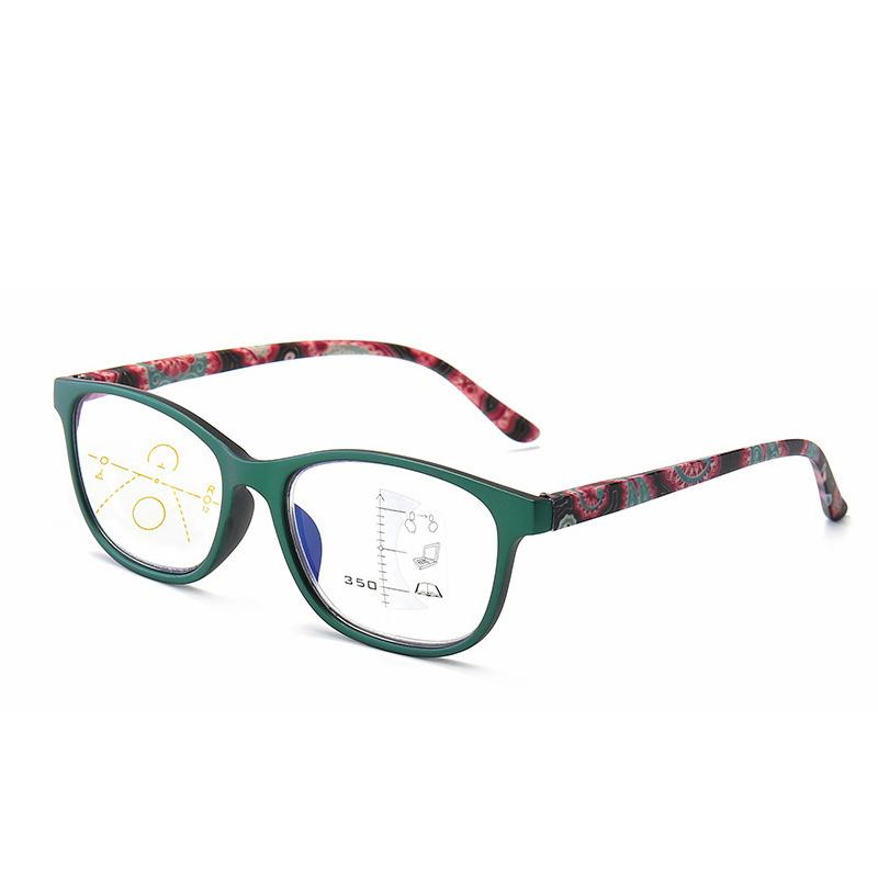 

Men Women Progressive Multifocal Reading Glasses Anti-blue Light Presbyopia Eyewear Near and Far Diopter Eyeglasses Prescription 2