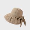 Cappello da Pescatore Estivo Leggero Traspirante Ampia Tesa Protezione Solare Monocolore Cappello Parasole