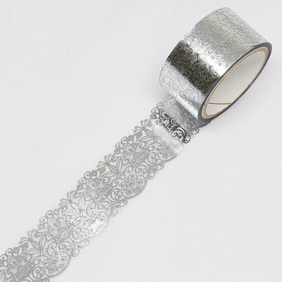Made in Japan GR-4079 Kamiiiso Elegance (Silver Foil) 20mm x 3m