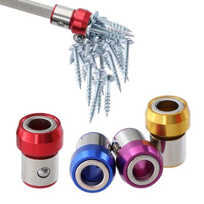 Metall magnetiska ringskruvar Pick-up verktyg för 1/4 tums 6,35 mm skruvmejselbit