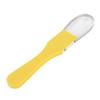 Hand Loop Weeder Tool Iron Manual Portable for Weeding Loosening Planting Gardening Yellow