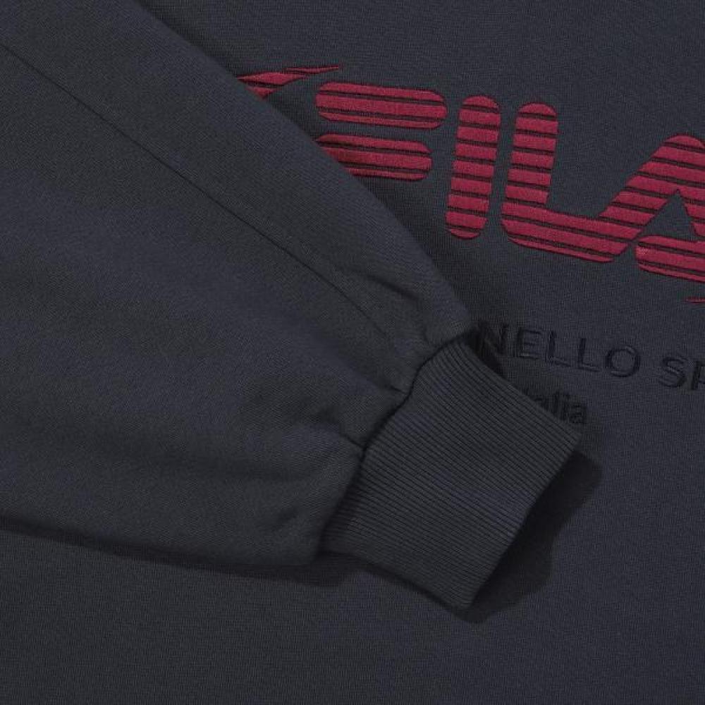 Fila V Neck Logo Sweatshirt