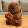 Nezha Groundhog Plush Toy: Children's Pillow and Soothing Doll Birthday Gift