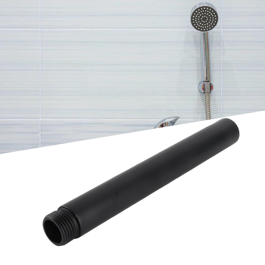 Shower Head Extension Stainless Steel Shower Arm Fine   Easy Installation Shower Pipe Extension