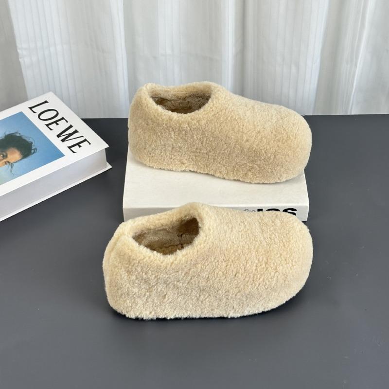 Inner height all-inclusive wool shoes women's winter new trend bear claw cotton shoes with fleece thickened warm snow boots
