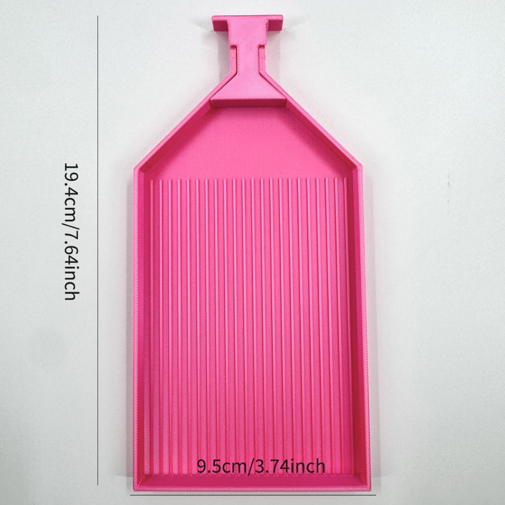 DIY Craft Large Diamond Painting Tray Embroidery Large Capacity Beads Sorting Storage Tray Beading Plates Plastic