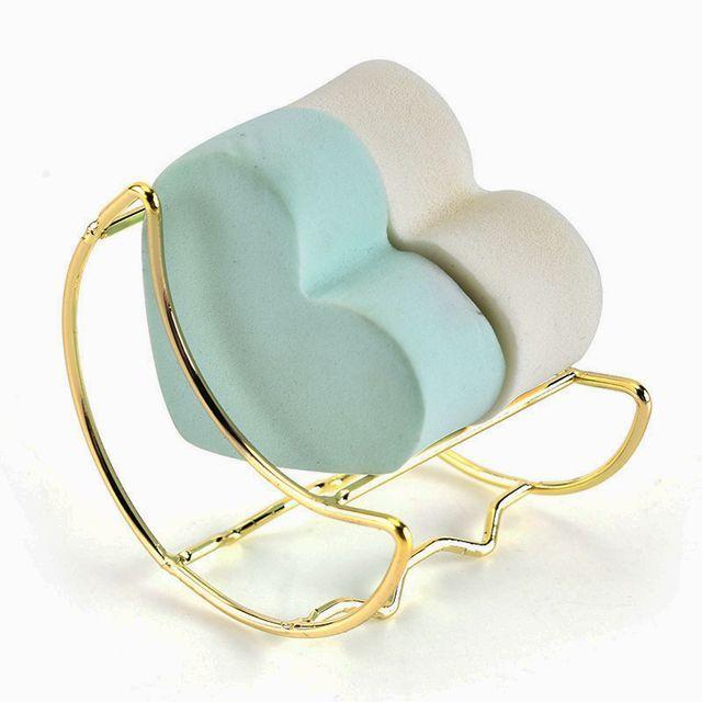 Miumi - Moon Makeup Sponge Holder Gold