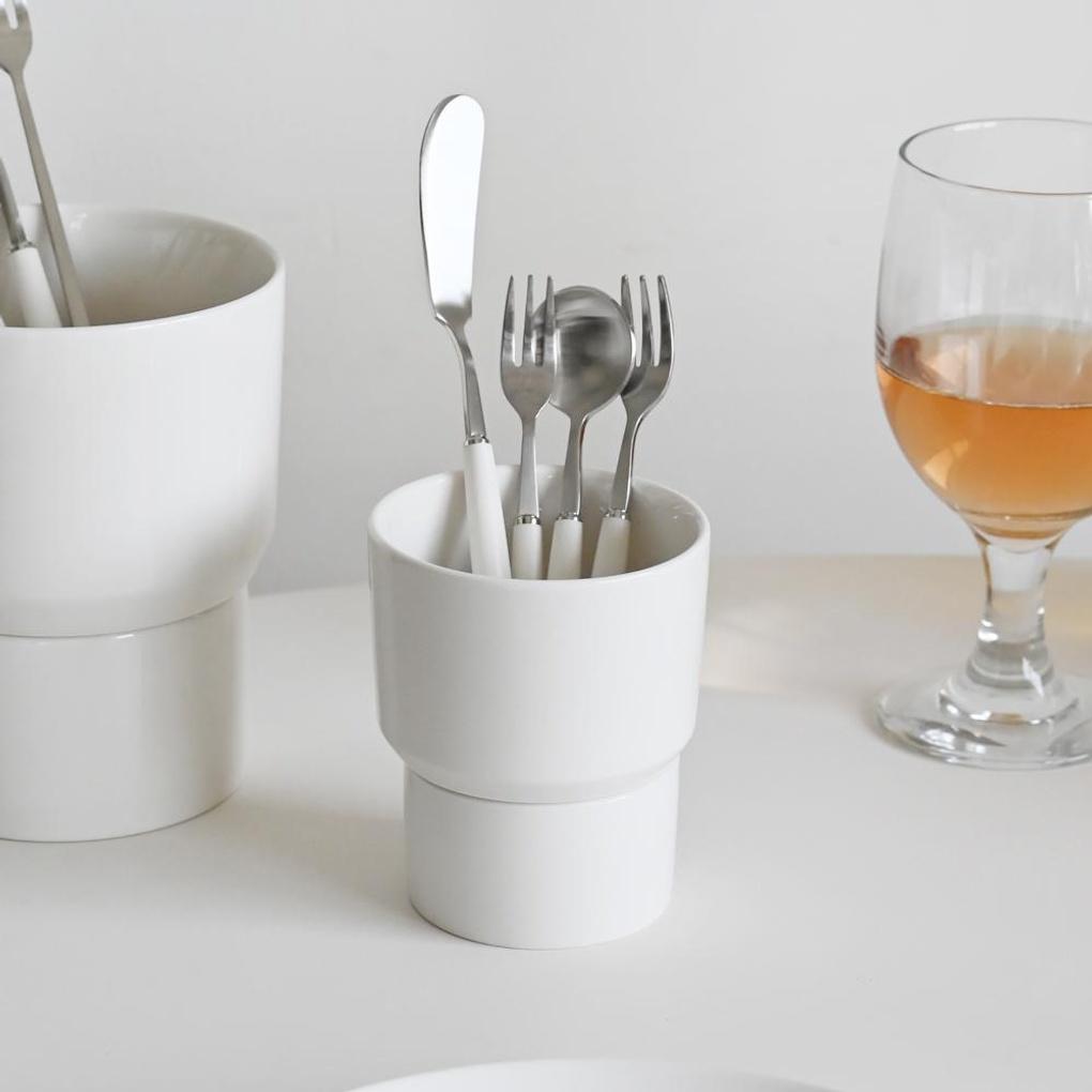 Oncloud Cutlery Holder S Dessert Brunch Plating Plate Bowl
