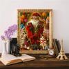 New Arrivals Diamond Painting Santa Claus Diamond Embroidery Christmas Cross Stitch Cat Mosaic Handmade Gift