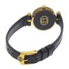 Gucci Sherry Watches Gold blackDial Plated Gold/Stainless Steel Quartz Analog Display Women Used