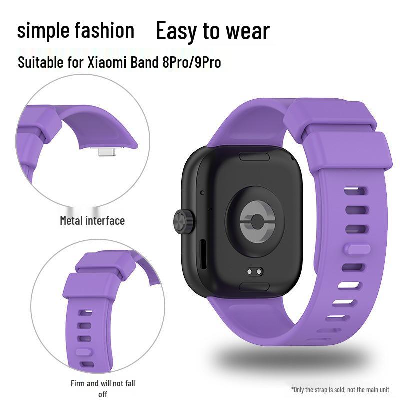 Replacement Wristband for Xiaomi Redmi Watch 6, Watch 4/5 eSIM, Mi Band 8 Pro/9 Pro
