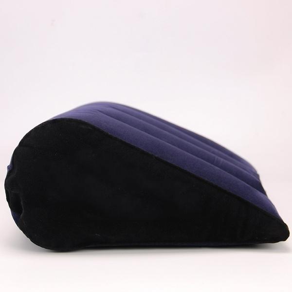 Soft Inflatable Portable Multifunction Magic Triangle Pillow Love Position Cushion Enjoy Relaxing for Couple Multiple Poses