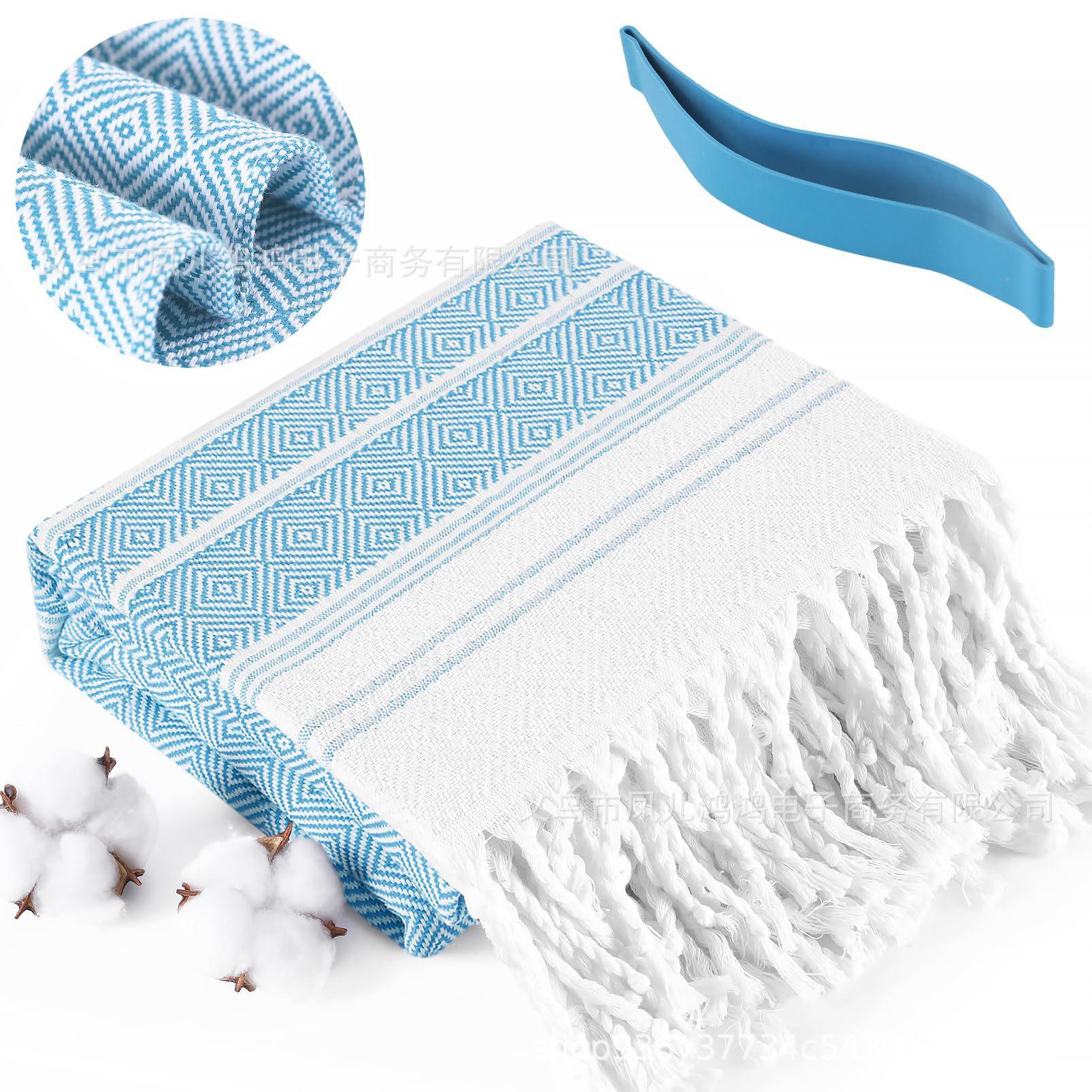 

Классическое Популярное 180*90СМ Бриллиантовое Легкое Пляжное Полотенце из Турецкого Жаккарда без Песка