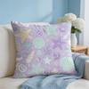 Starfish Conch Cushion Cover Short Plush Soft DoubleSided Printing Pillow Case Cozy Sofa Bedroom Home Decor Gift