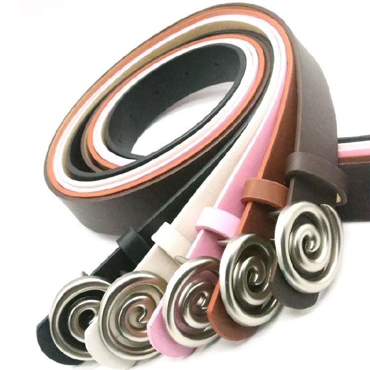 Casual Waist Chain Vintage Swirl Buckle Belt for Women Proms Stage and Club Party Casual Wear Elaborate Jewelry