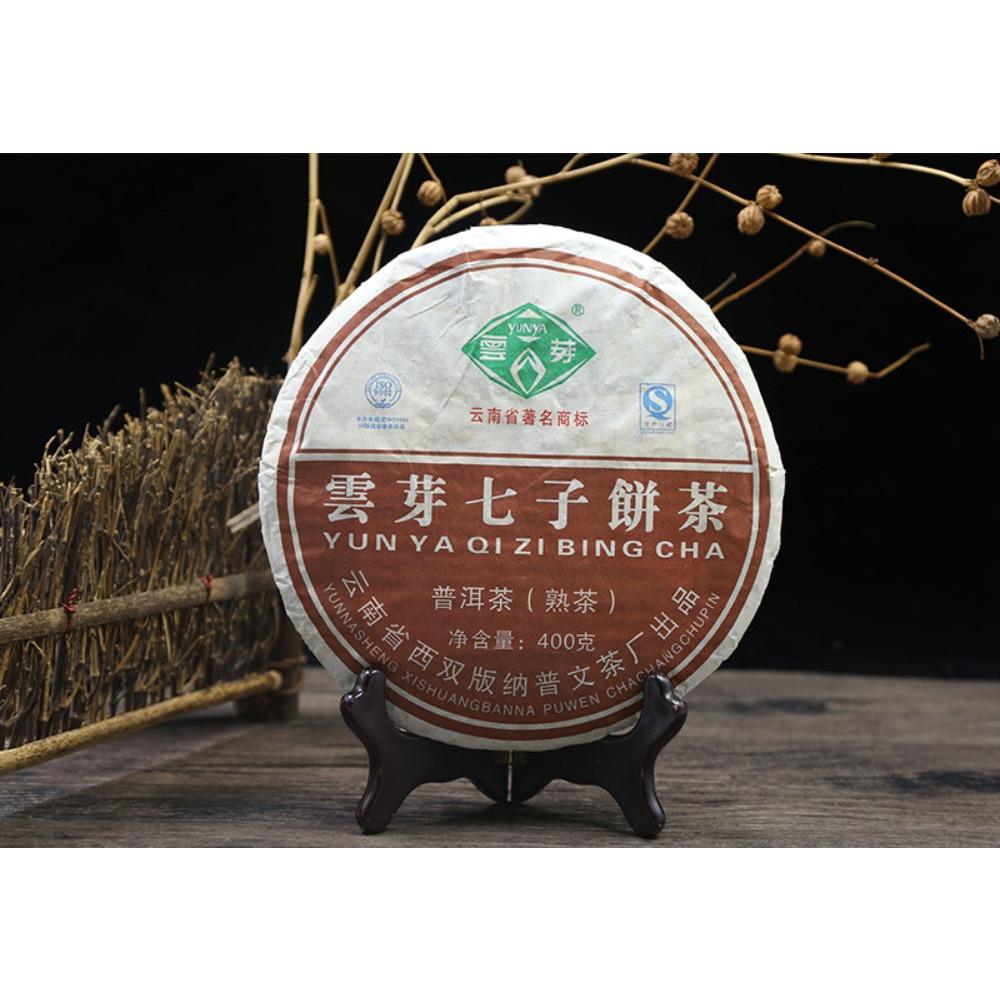 Yunnan Ancient Tree Ripe Pu-erh Tea Cake 400g