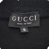Gucci 262 5086 7915 S Polo Shirt Black Cotton Women