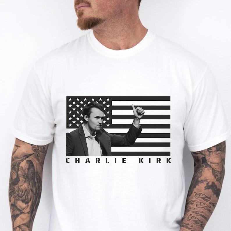 Charlie Kirk Shirt A True Patriot USA shirt Memorial Remembering Charlie Kirk S