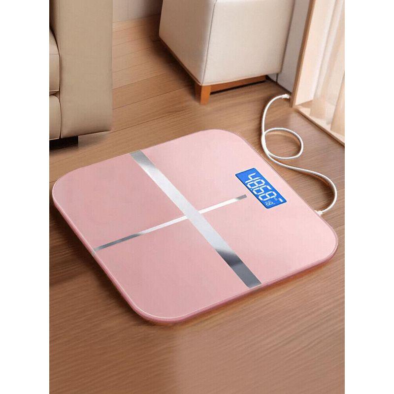 Rechargeable Electronic Scale Weight Scale For Home High Precision Body Scale Dormitory Family Men and Women Small Durable Weighing