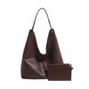 IELGY Retro Bag Fashion Simple High-End Feeling One-Shoulder Casual All-Match Tote Bag