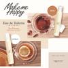 Canmake Make Me Happy Eau De Toilette ROSE Rose Fragrance Perfume of Black (Scent Tea/Rose Tea)