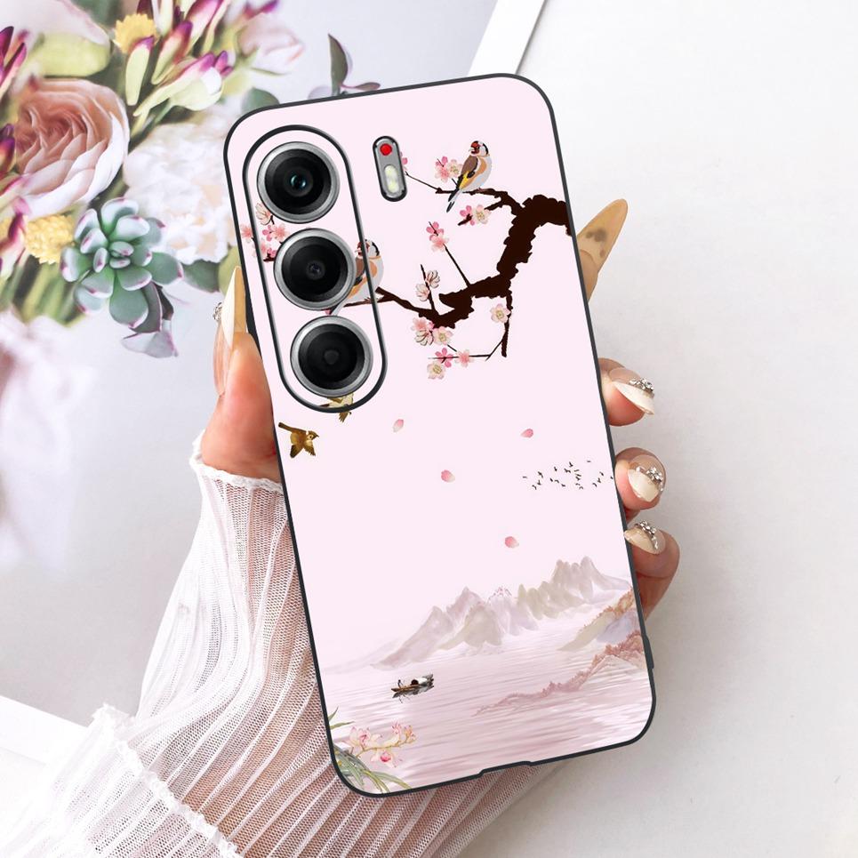 Hülle für Tecno Camon 40 Pro CM7 CM6 Handyhüllen für Camon 40 4G CM5 Niedliche Cartoon-Tiere Cooler Drache Löwe Weiches TPU Schwarze Abdeckung