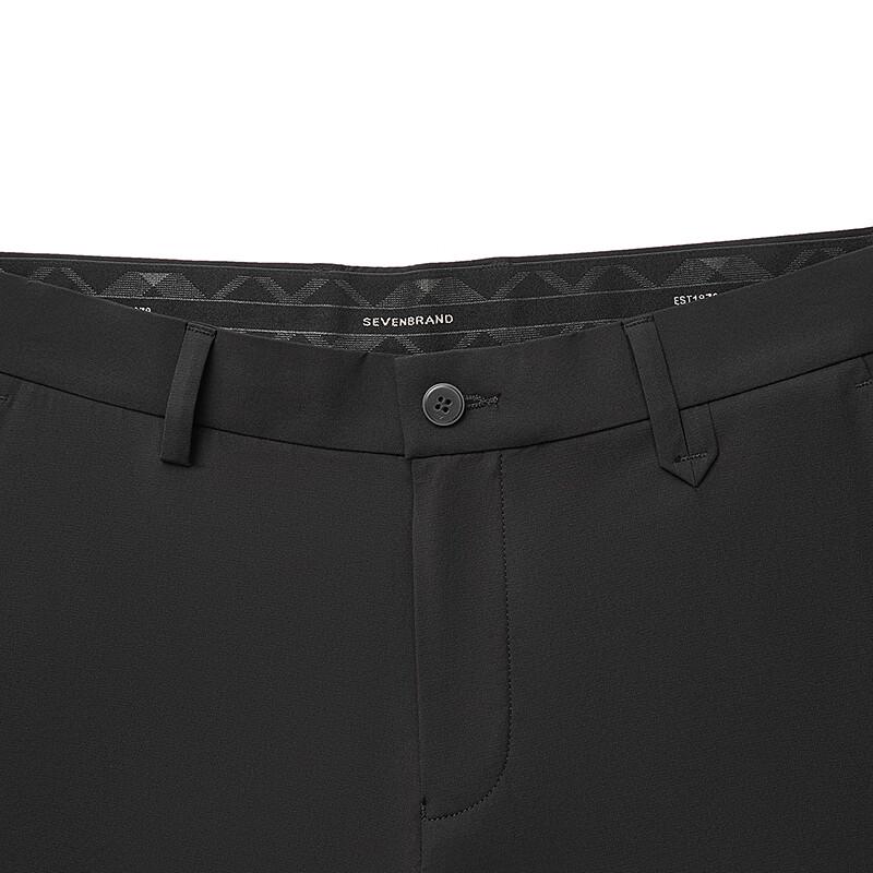 Qipai Men's Cupro Blend Business Casual Trousers