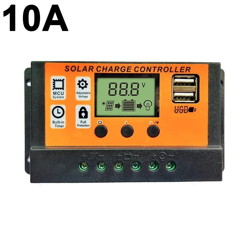 

Контроллер солнечного заряда и разряда 10~100A MPPT Контроллер солнечного заряда 12V/24V Солнечная панель Батарея Интеллектуальный регулятор