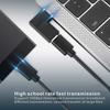 10Gbps 90 Degree USB Type C Male To Female Converter USB C Adapter For Mobile Phone Laptop Portable Connector