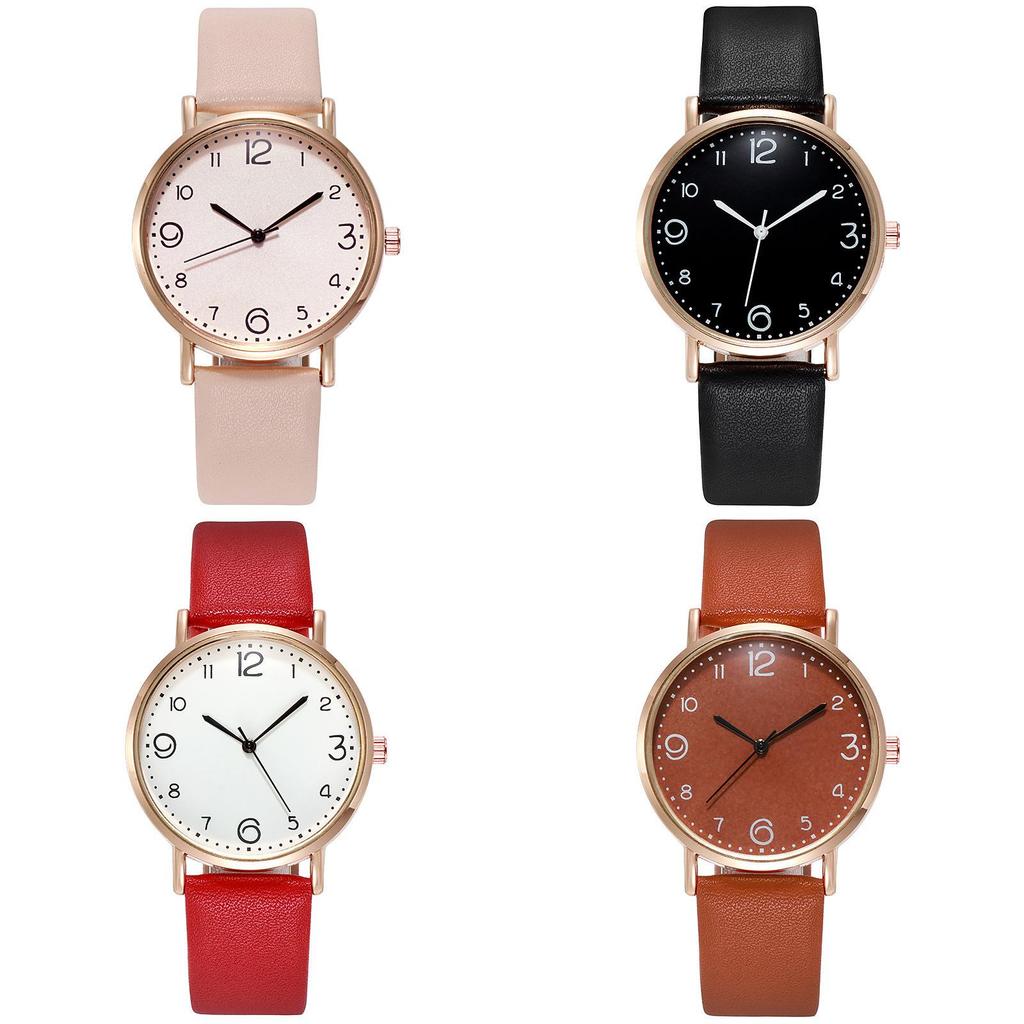 Minimalist Digital Watch For Women With Quartz Movement And Pu Strap Perfect For Casual Wear