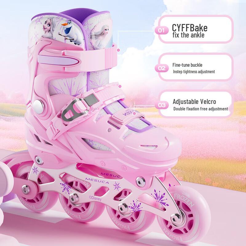 Disney Girls' Beginner Inline Skates Set