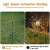 2PCS Led Solar Firework Lights Outdoor DIY String Lights Festival Landscape Garden Decoration Waterproof Lawn Light 1 / 2 PCS