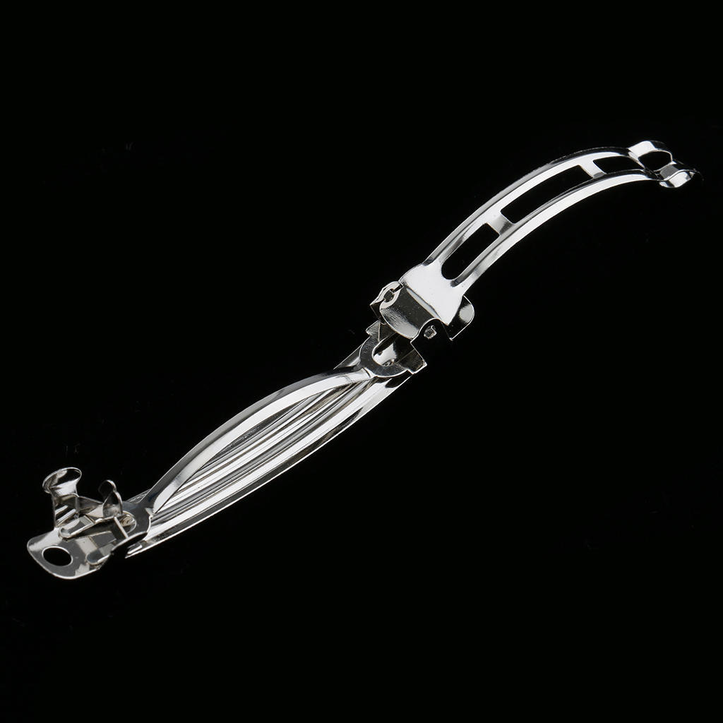 50pcs Metal French Barrette Blank Hair Clip Hairpins Arches Silver DIY Hair Accessories