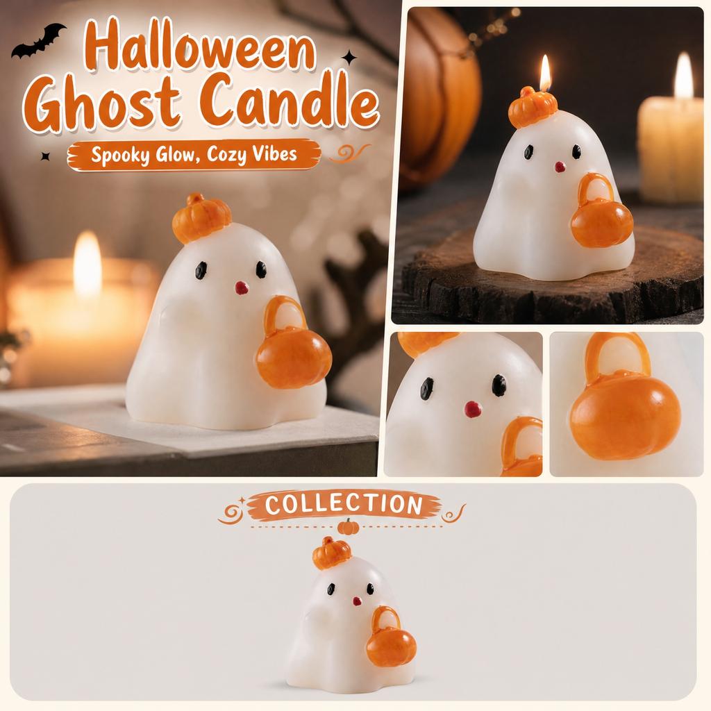 Halloween Scented Candle, Creative Candle For, Gift Idea