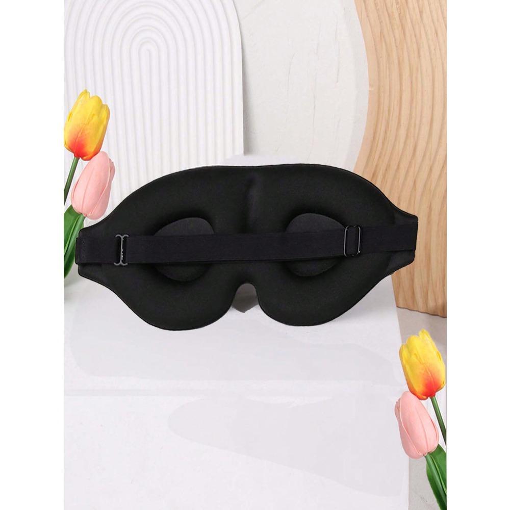 1 Piece 3D Sleep Eye Mask, Unisex Blackout Eye Mask, Soft and Breathable Eye Mask, Suitable for Taking A Nap In The Office, Traveling