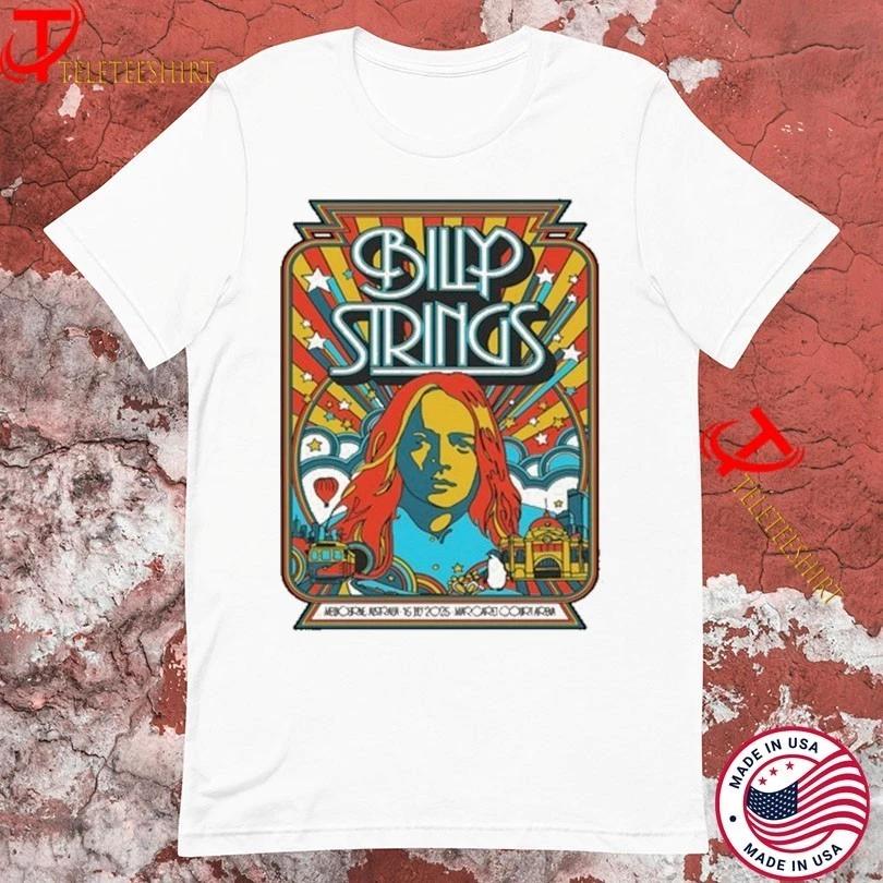 Billy Strings Tour 2025 Melbourne, Australia July 15 T shirts M