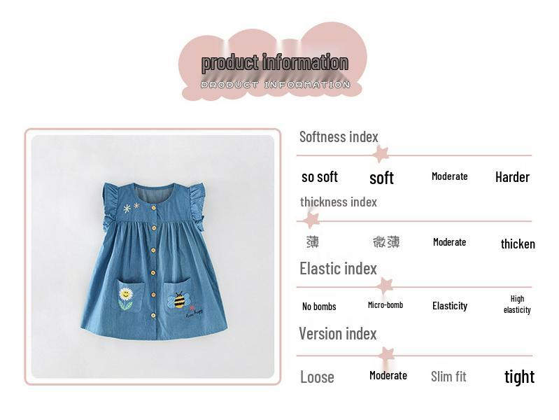 Spot Malwee Summer Dress: Stylish European & American Princess Dress for Little Girls
