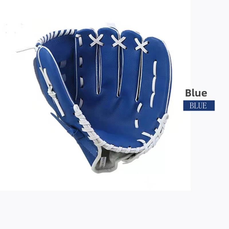 Baseball Gloves PVC PU for Children Teens Adults Team Building Training Equipment Sports Fans Supplies Catching Gloves