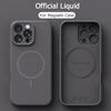 Liquid Soft Silicone For Magsafe Wireless Charge Magnetic Case For iPhone 16 Plus 15 14 13 12 Pro Max 11 Cover