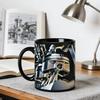 3D Engine Print Mug Ceramic Coffee Cup Dishwasher & Microwave Safe Mechanic Workshop Drinkware Unique Gift for Car Enthusiasts Mechanics